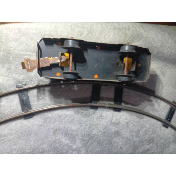 Vintage Union Pacific Mechanical Train Set Engine Coal Car Rail Car - Picture 7 of 9